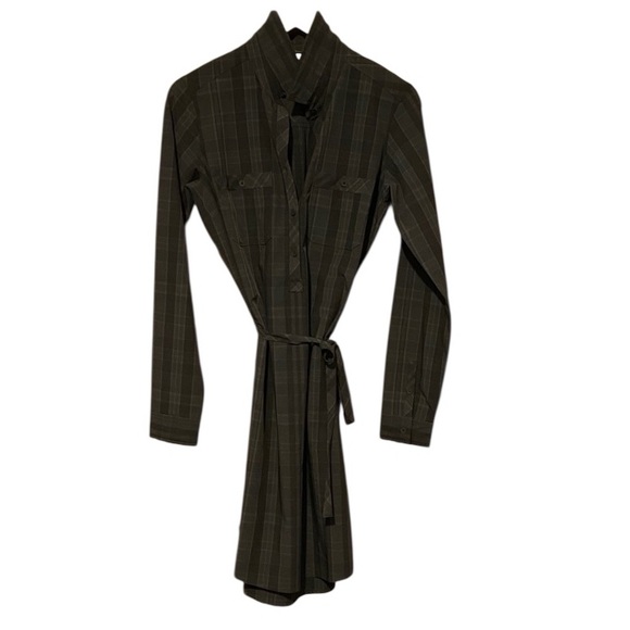 Eddie Bauer plaid button front dress size small New Condition - Picture 1 of 8